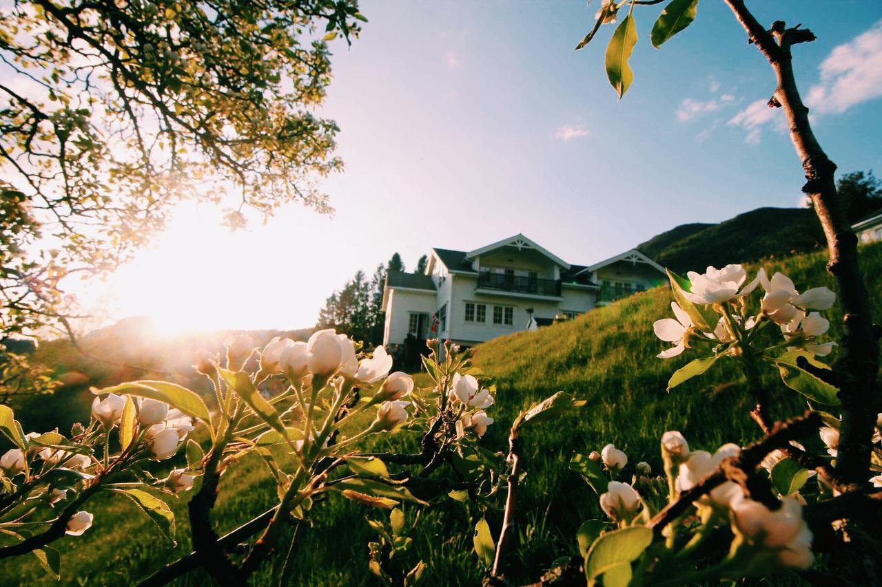 Gjerdset Turistsenter Villa Isfjorden Exterior foto